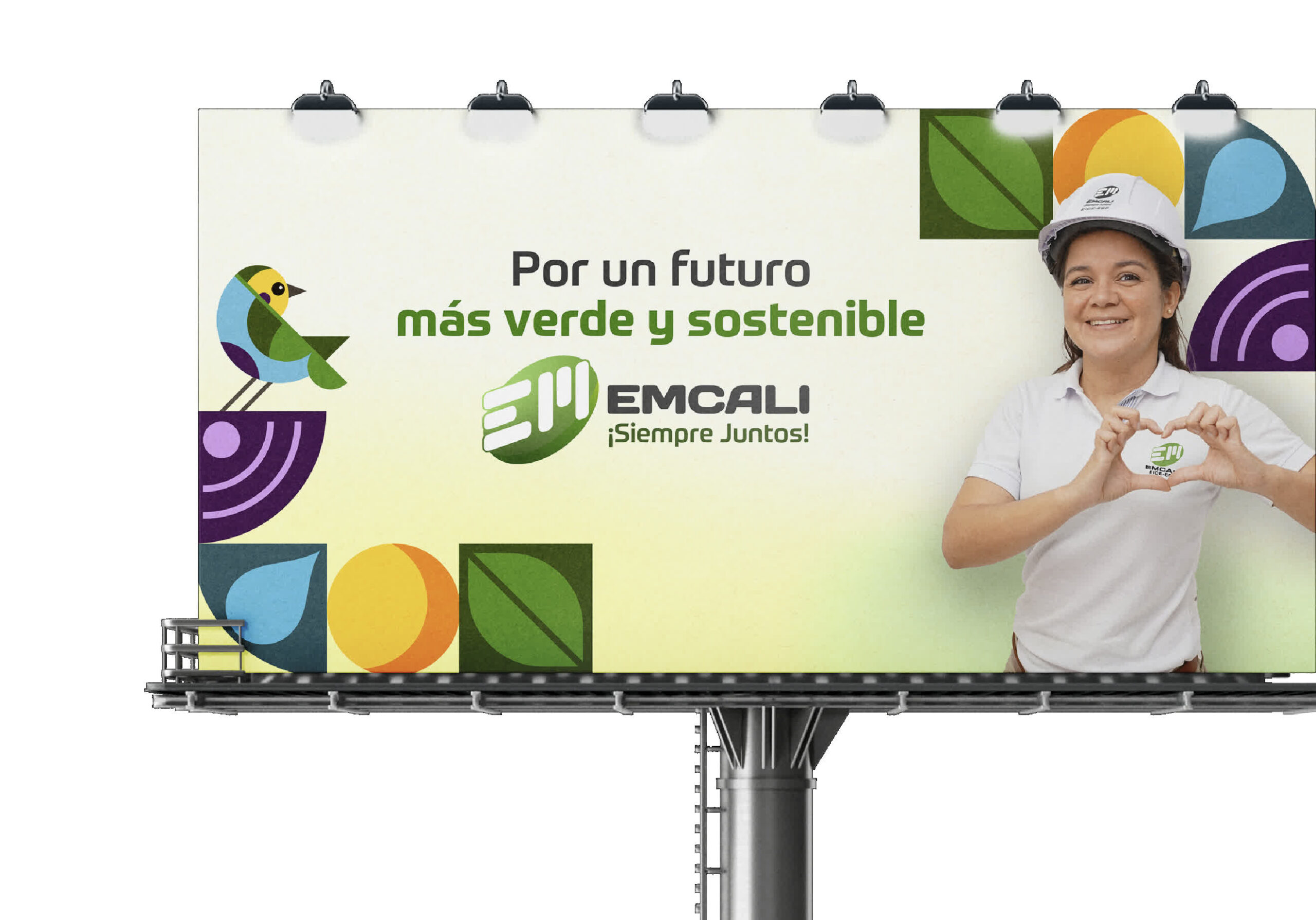 Aplicación exterior de una campaña de EMCALI